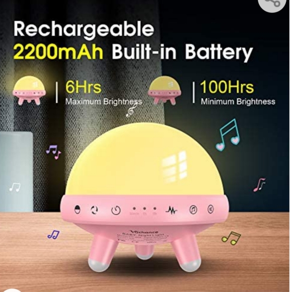 Baby Night Light & Sound Machine - Picture 4 of 7